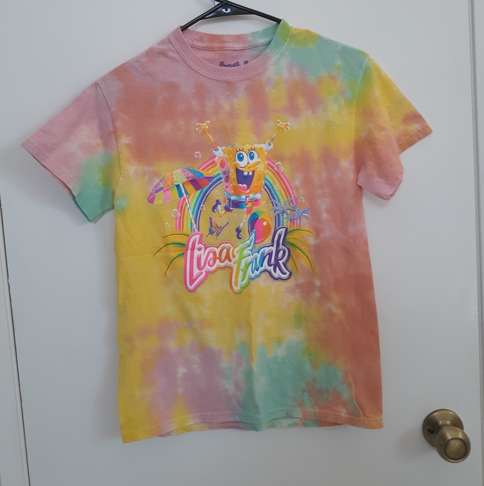 Lisa Frank Spongebob Tie Dye